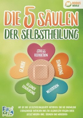 bokomslag Die 5 Säulen der Selbstheilung: Wie Sie Ihre Selbstheilungskräfte aktivieren, eine nie dagewesene Lebensenergie entfachen und zur gesündesten Version