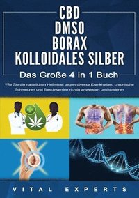 bokomslag CBD DMSO BORAX KOLLOIDALES SILBER - Das Große 4 in 1 Buch: Wie Sie die natürlichen Heilmittel gegen diverse Krankheiten, chronische Schmerzen und Besc