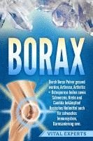 bokomslag Borax: Durch Borax Pulver gesund werden, Arthrose, Arthritis + Osteoporose heilen sowie Schmerzen, Krebs und Candida bekämpfen! Basisches Heilmittel auch für schwaches Immunsystem, Darmsanierung uvm.