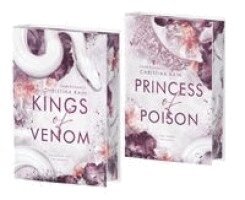 Christina Rain, Federherz Verlag - Kings of Venom | Beide Bände im Bundle als limitierte Hardcover-Specialediton mit Farbschnitt (Dark Romance), Inbunden