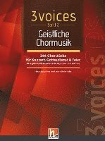 bokomslag 3 voices Band 2 - Geistliche Chormusik