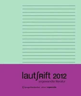 Sabine Scholl - Lautschrift 2012, Häftad. Tillgänglighet: Tillfälligt slut