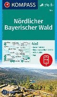 bokomslag KOMPASS Wanderkarte 195 Nördlicher Bayerischer Wald 1:50.000