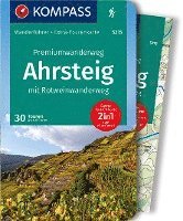 bokomslag KOMPASS Wanderführer Premiumwanderweg Ahrsteig mit Rotweinwanderweg, 30 Touren/Etappen