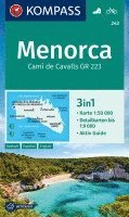 bokomslag KOMPASS Wanderkarte 243 Menorca 1:50.000