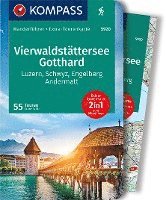 bokomslag KOMPASS Wanderführer Vierwaldstättersee, Gotthard, 55 Touren