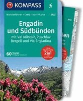 Wolfgang Heitzmann - KOMPASS Wanderführer Engadin und Südbünden, 60 Touren, Häftad