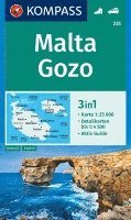 KOMPASS Wanderkarte 235 Malta, Gozo 1:25.000 1