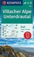 bokomslag KOMPASS Wanderkarte 065 Villacher Alpe, Unterdrautal 1:25.000