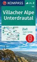 bokomslag KOMPASS Wanderkarte 065 Villacher Alpe, Unterdrautal 1:25.000