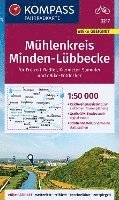 KOMPASS Fahrradkarte 3217 Mühlenkreis Minden-Lübbecke 1:50.000 1