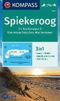 bokomslag KOMPASS Wanderkarte 732 Spiekeroog im Nationalpark NIedersächsisches Wattenmeer 1:15.000