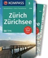 Franz Wille - KOMPASS Wanderführer Zürich, Zürichsee, 50 Touren, Häftad