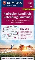 bokomslag KOMPASS Fahrradkarte 3218 Radregion Landkreis Rotenburg (Wümme) 1:50.000