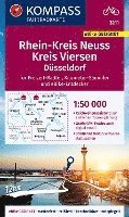 KOMPASS Fahrradkarte 3211 Rheinkreis Neuss, Kreis Viersen 1:50.000 1