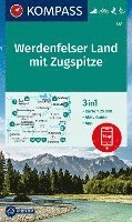 bokomslag KOMPASS Wanderkarte 07 Werdenfelser Land mit Zugspitze 1:25.000