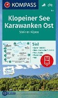 KOMPASS Wanderkarte 65 Klopeiner See, Karawanken Ost, Steiner Alpen 1:50.000 1