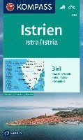 bokomslag KOMPASS Wanderkarte 238 Istrien, Istra, Istria 1:75.000