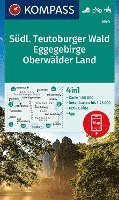 bokomslag KOMPASS Wanderkarte 844 Südlicher Teutoburger Wald - Eggegebirge - Oberwälder Land 1:50.000
