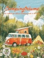 bokomslag Campingträume - Ein Malbuch für achtsame Urlaubsmomente in der Natur