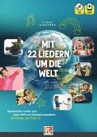 bokomslag Mit 22 Liedern um die Welt, Heft inkl. CD + App