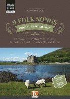 bokomslag 9 Folksongs from the British Isles (Mann singt) - Chorsammlung für zweistimmigen Männerchor (TB) und Klavier