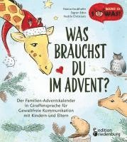 bokomslag Was brauchst du im Advent? Der Familien-Adventskalender in Giraffensprache für Gewaltfreie Kommunikation mit Kindern und Eltern