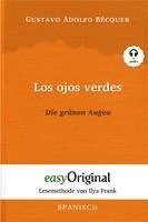 bokomslag Los ojos verdes / Die grünen Augen (Buch + Audio-CD) - Lesemethode von Ilya Frank - Zweisprachige Ausgabe Spanisch-Deutsch