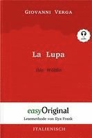 bokomslag La Lupa / Die Wölfin (Buch + Audio-CD) - Lesemethode von Ilya Frank - Zweisprachige Ausgabe Italienisch-Deutsch