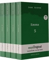 bokomslag Emma - Teile 5-8 (Buch + Audio-Online) - Lesemethode von Ilya Frank - Zweisprachige Ausgabe Englisch-Deutsch