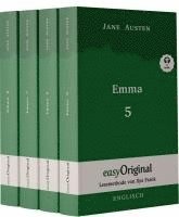 Emma - Teile 5-8 (Buch + 4 MP3 Audio-CDs) - Lesemethode von Ilya Frank - Zweisprachige Ausgabe Englisch-Deutsch 1