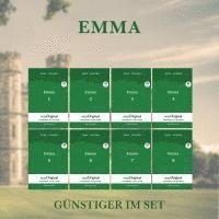 bokomslag Emma - Teile 1-8 (Buch + Audio-Online) - Lesemethode von Ilya Frank - Zweisprachige Ausgabe Englisch-Deutsch