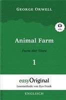bokomslag Animal Farm / Farm der Tiere - Teil 1 - (Buch + MP3 Audio-CD) - Lesemethode von Ilya Frank - Zweisprachige Ausgabe Englisch-Deutsch