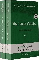 bokomslag The Great Gatsby / Der große Gatsby - 2 Teile (mit kostenlosem Audio-Download-Link)