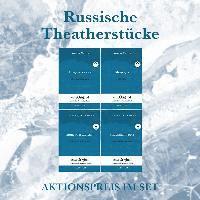bokomslag Russische Theaterstücke (Bücher + Audio-Online) - Lesemethode von Ilya Frank