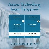 bokomslag Anton Tschechow & Iwan Turgenew Softcover (Bücher + Audio-Online) - Lesemethode von Ilya Frank