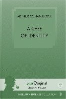 bokomslag A Case of Identity (book + audio-online) (Sherlock Holmes Collection) - Readable Classics - Unabridged english edition with improved readability (with Audio-Download Link)