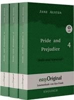 bokomslag Pride and Prejudice / Stolz und Vorurteil - Teile 4-6 Softcover (Buch + 3 MP3 Audio-CD) - Lesemethode von Ilya Frank - Zweisprachige Ausgabe Englisch-Deutsch