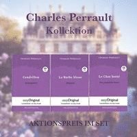 bokomslag Charles Perrault Kollektion (Bücher + 3 Audio-CDs) - Lesemethode von Ilya Frank