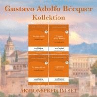 bokomslag Gustavo Adolfo Bécquer Kollektion (Bücher + 4 Audio-CDs) - Lesemethode von Ilya Frank