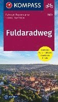 bokomslag KOMPASS Fahrrad-Tourenkarte Fuldaradweg 1:50.000