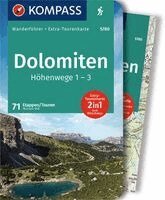 Michael Will - KOMPASS Wanderführer Dolomiten Höhenweg 1 bis 3, 71 Touren, Häftad
