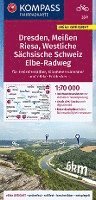 bokomslag Dresden / Meißen / Riesa / Westliche Sächsische Schweiz / Elbe Radweg