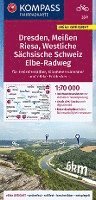 bokomslag Dresden / Meien / Riesa / Westliche Schsische Schweiz / Elbe Radweg: 3371