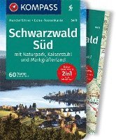 bokomslag KOMPASS Wanderführer Schwarzwald Süd mit Naturpark, Kaiserstuhl und Markgräflerland, 60 Touren