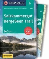 Wolfgang Heitzmann - KOMPASS Wanderführer Salzkammergut BergeSeen Trail, 61 Touren mit Extra-Tourenkarte, Häftad