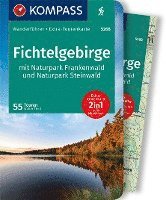 bokomslag KOMPASS Wanderführer Fichtelgebirge mit Naturpark Frankenwald und Naturpark Steinwald, 55Touren