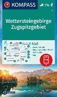 bokomslag Wettersteingebirge Zugspitzgebiet + Aktiv Guide