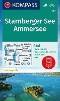 bokomslag KOMPASS Wanderkarte 180 Starnberger See, Ammersee 1:50.000