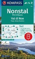 bokomslag KOMPASS Wanderkarte 95 Nonstal, Mendelpass, Val di Non, Passo della Mendola 1:50.000